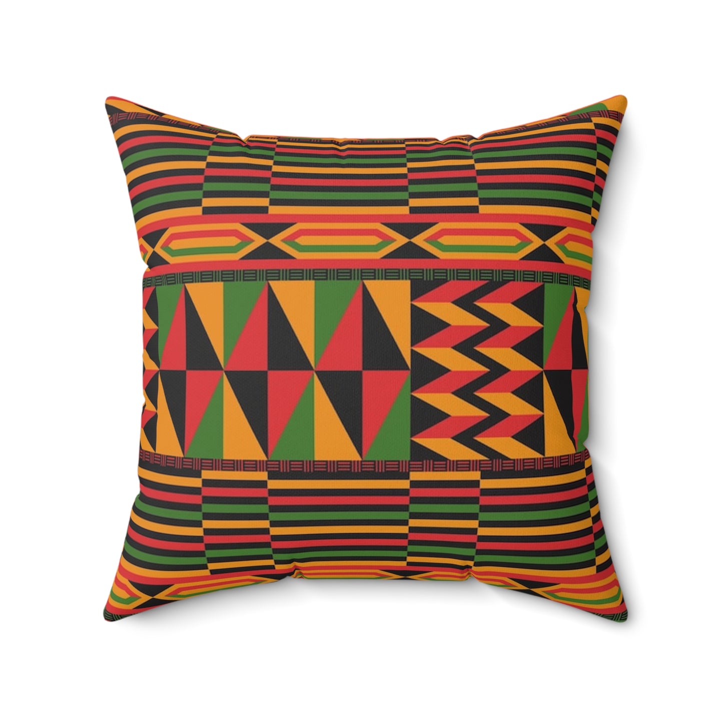 Tribal Spun Polyester Square Pillow