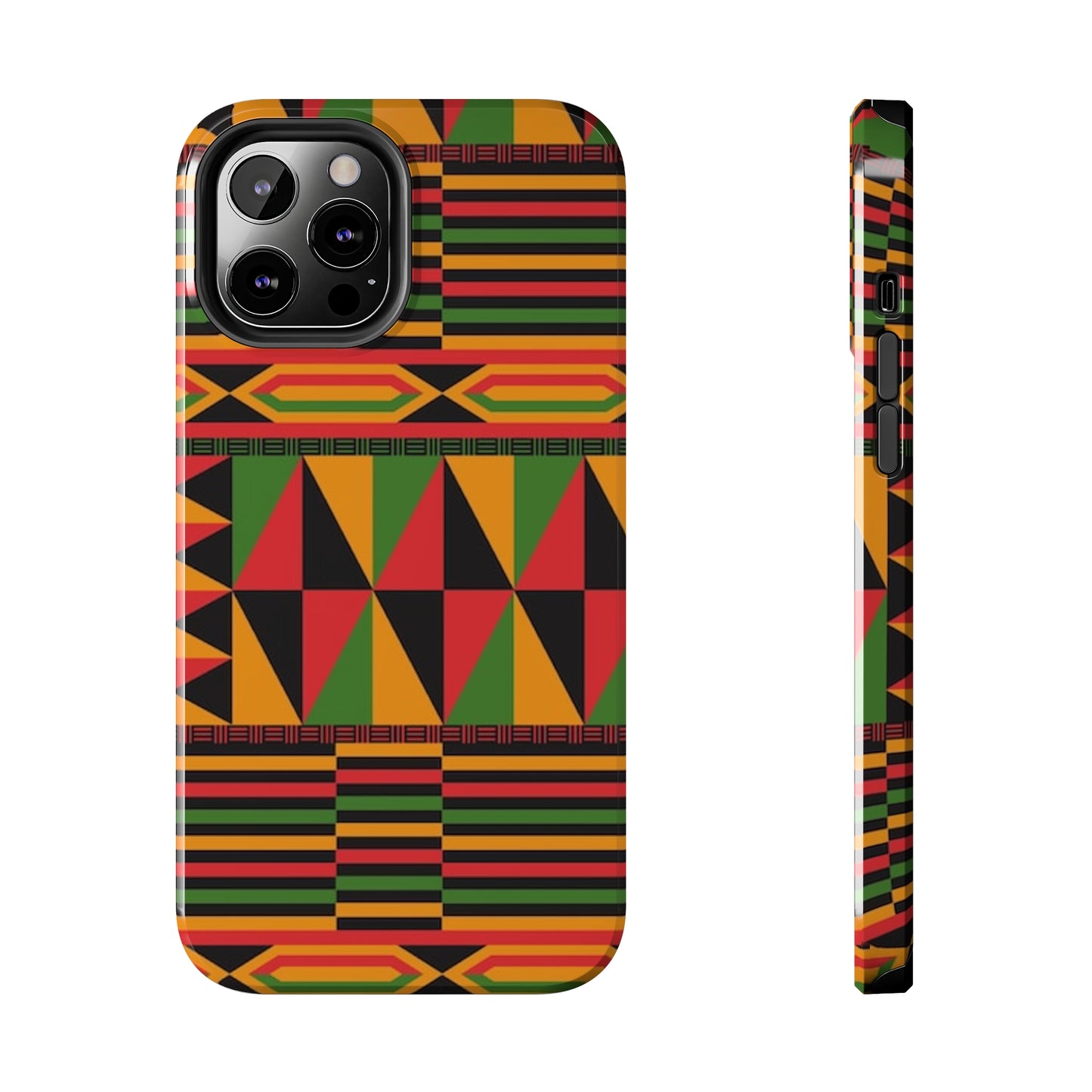 African Print Tough Phone Cases