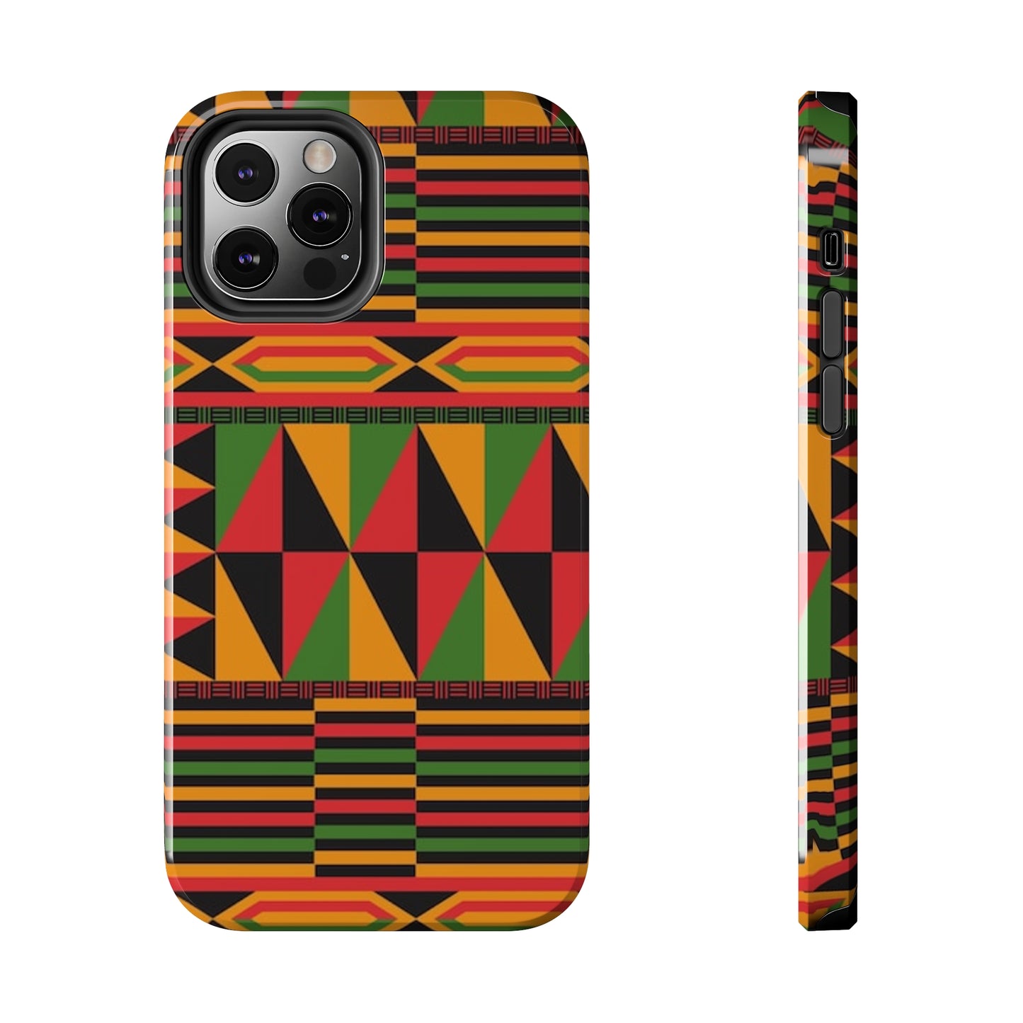 African Print Tough Phone Cases