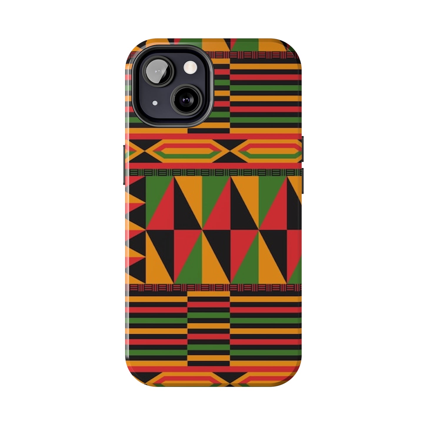 African Print Tough Phone Cases