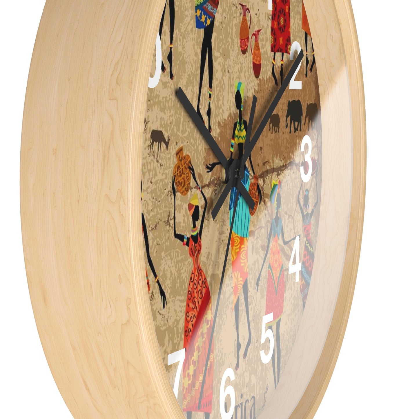 Tribal Wall Clock