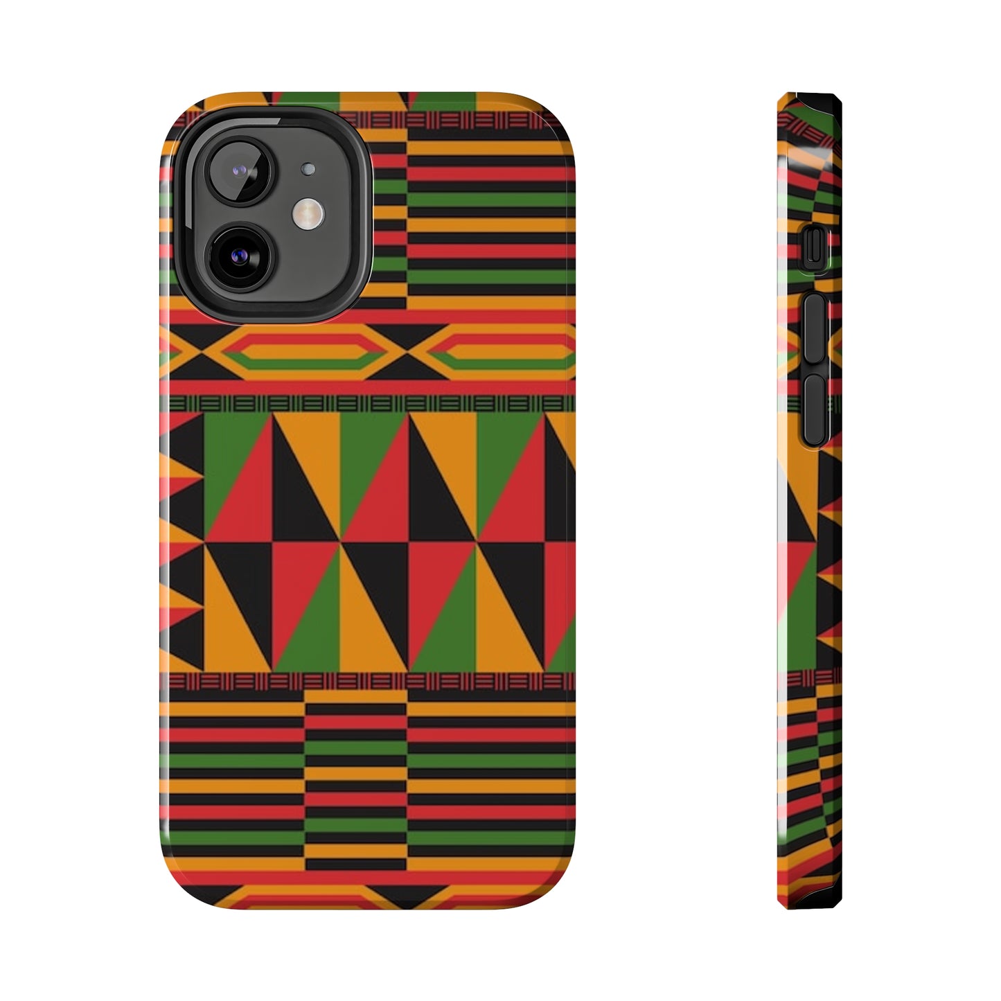 African Print Tough Phone Cases