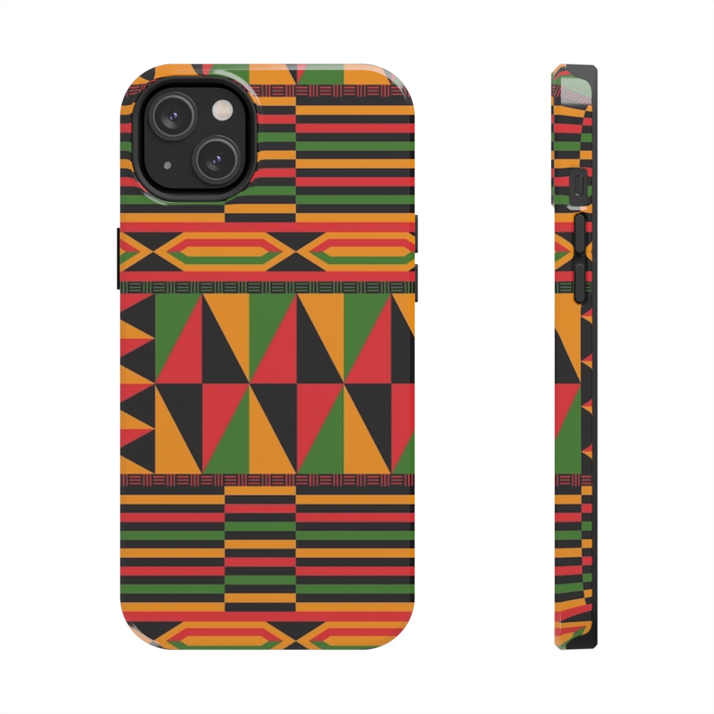 African Print Tough Phone Cases