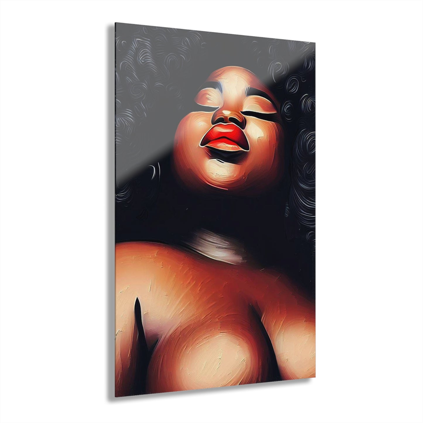 African Goddess Acrylic Prints (French Cleat Hanging)