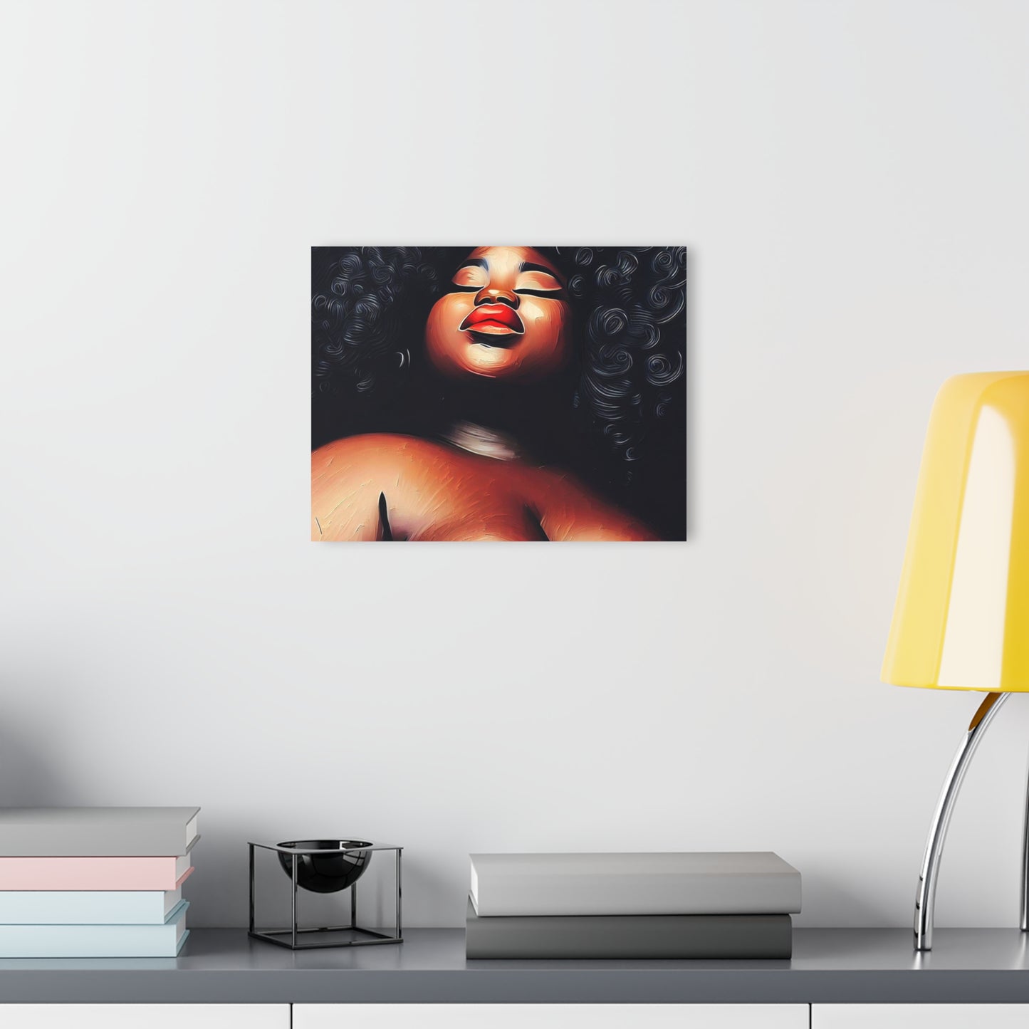 African Goddess Acrylic Prints (French Cleat Hanging)