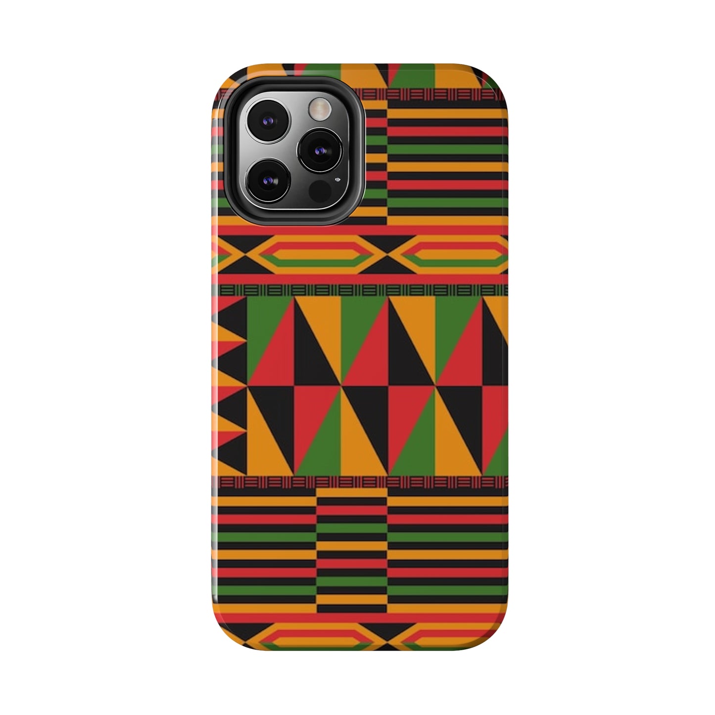 African Print Tough Phone Cases