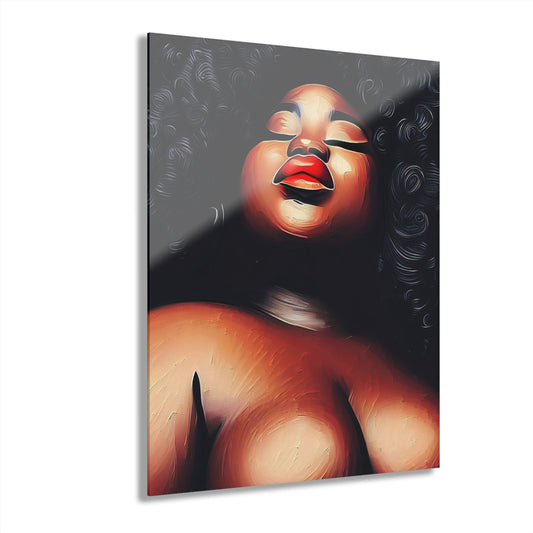 African Goddess Acrylic Prints (French Cleat Hanging)