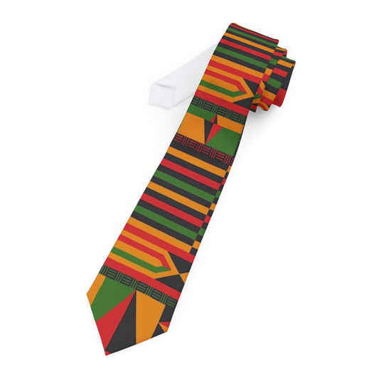 African print Necktie