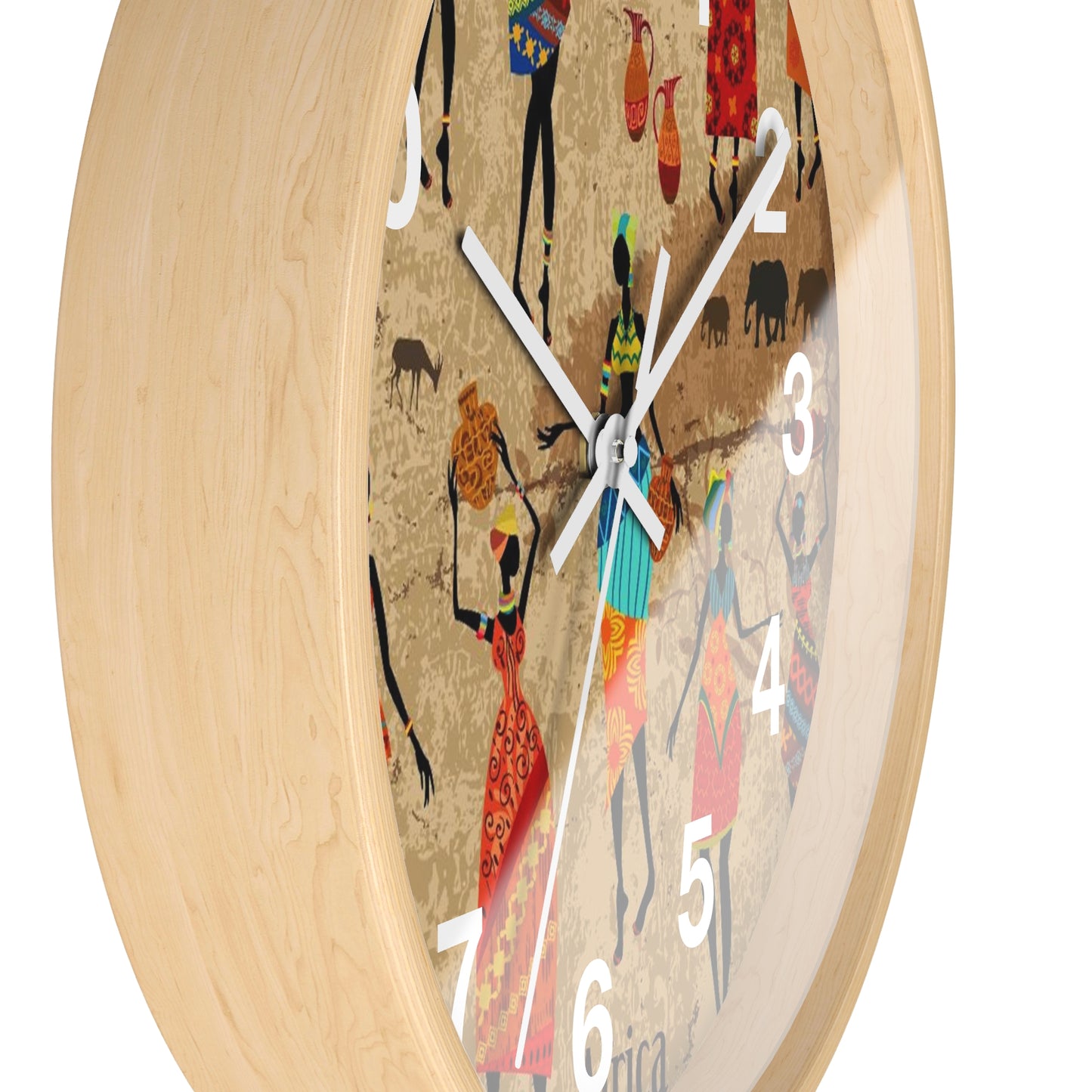 Tribal Wall Clock