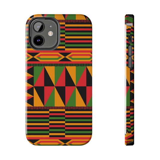 African Print Tough Phone Cases