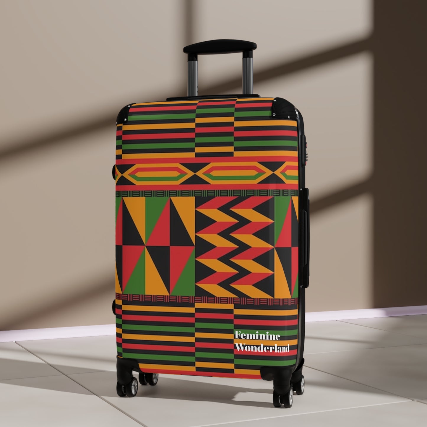 Tribal Print Suitcase