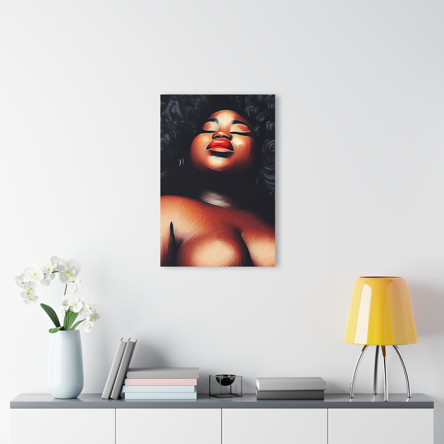 African Goddess Acrylic Prints (French Cleat Hanging)