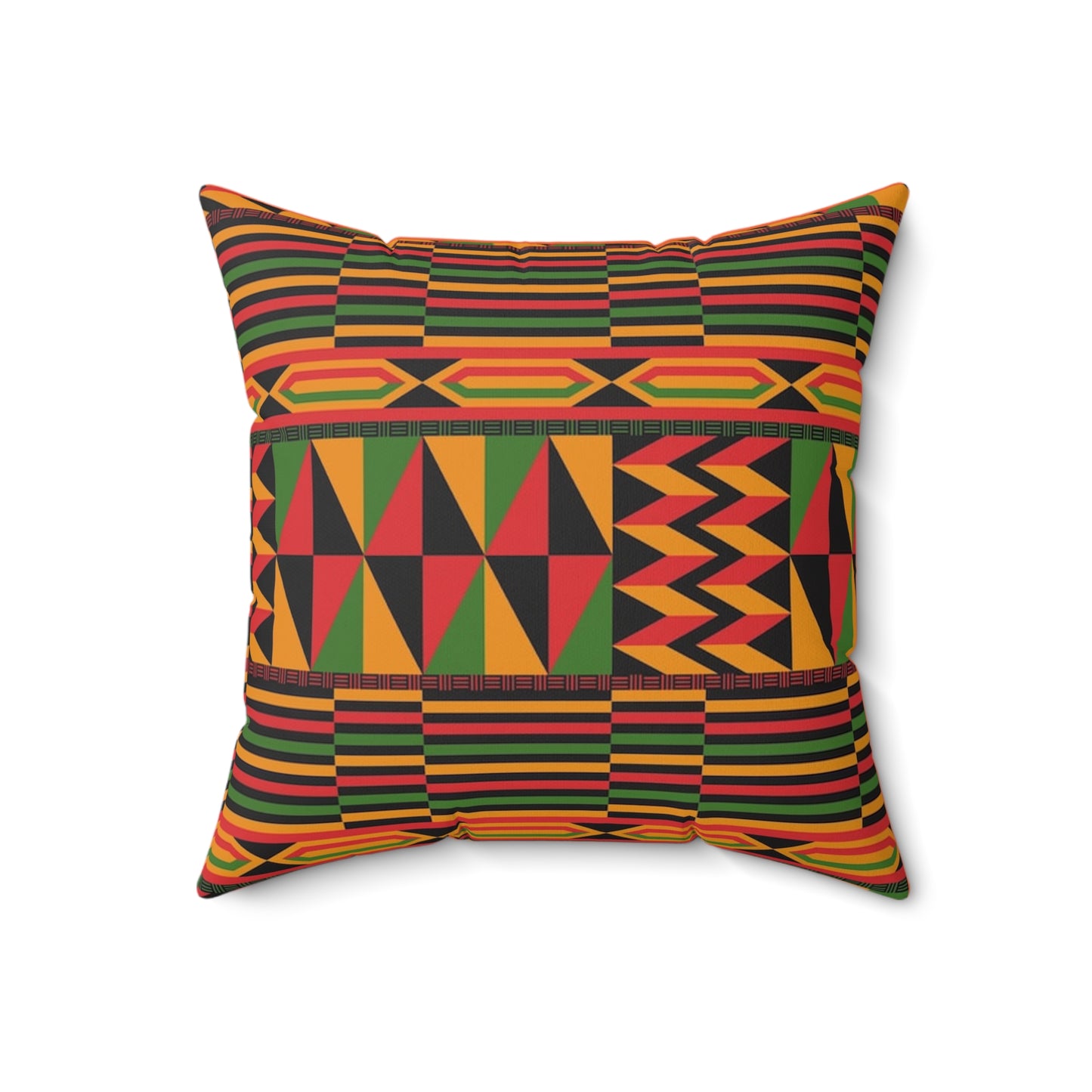 Tribal Spun Polyester Square Pillow