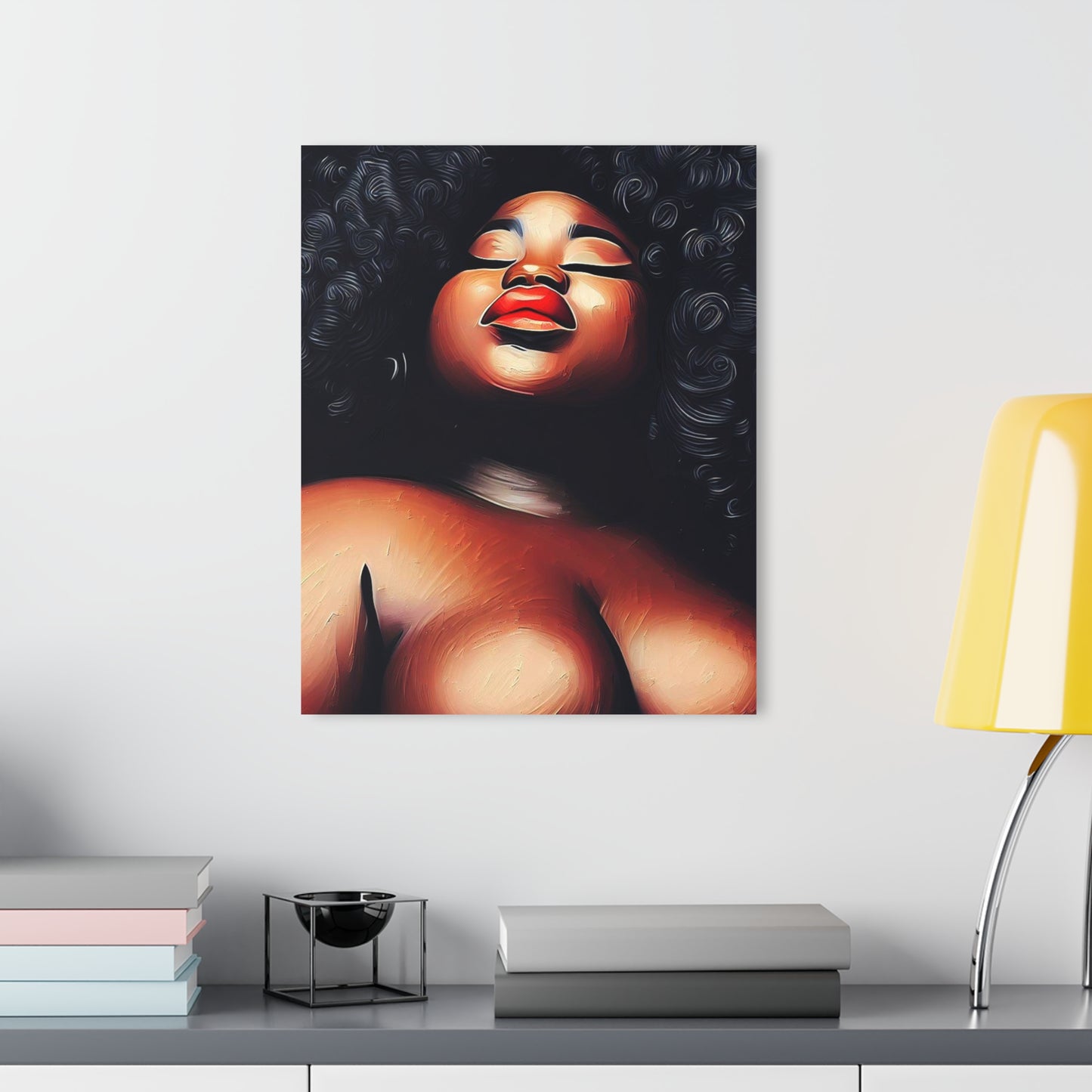 African Goddess Acrylic Prints (French Cleat Hanging)