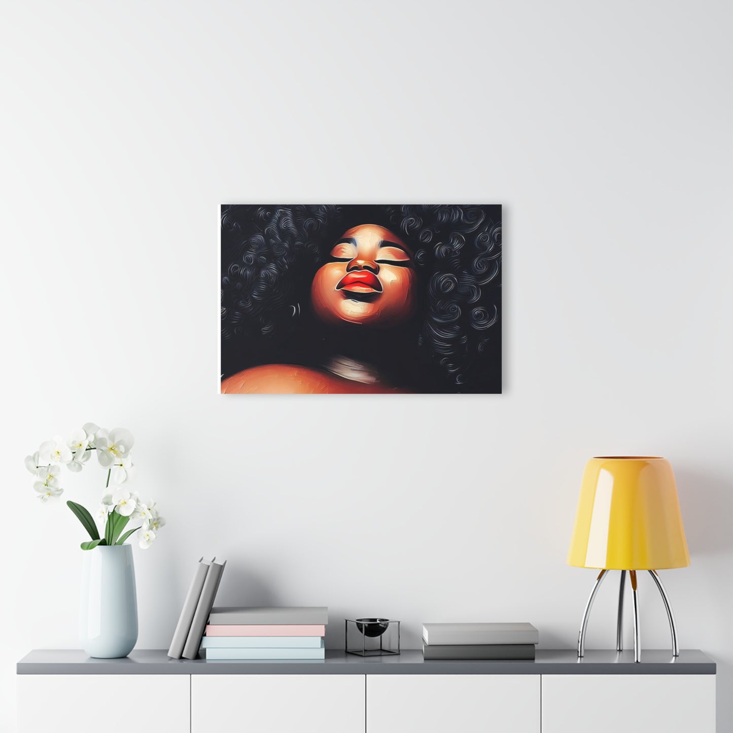 African Goddess Acrylic Prints (French Cleat Hanging)