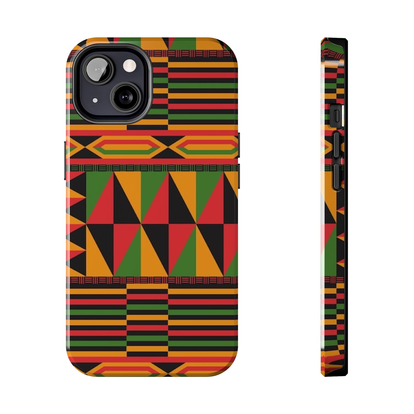 African Print Tough Phone Cases