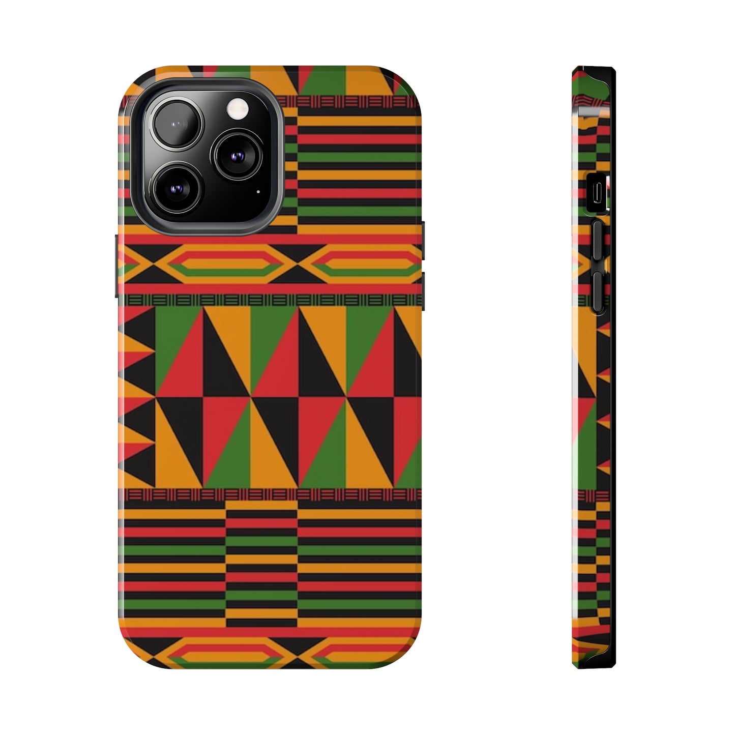 African Print Tough Phone Cases