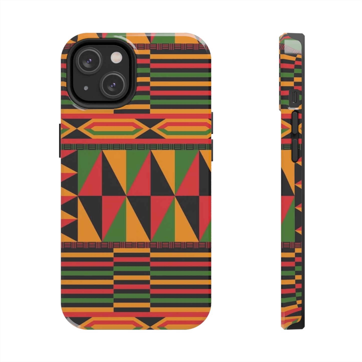 African Print Tough Phone Cases