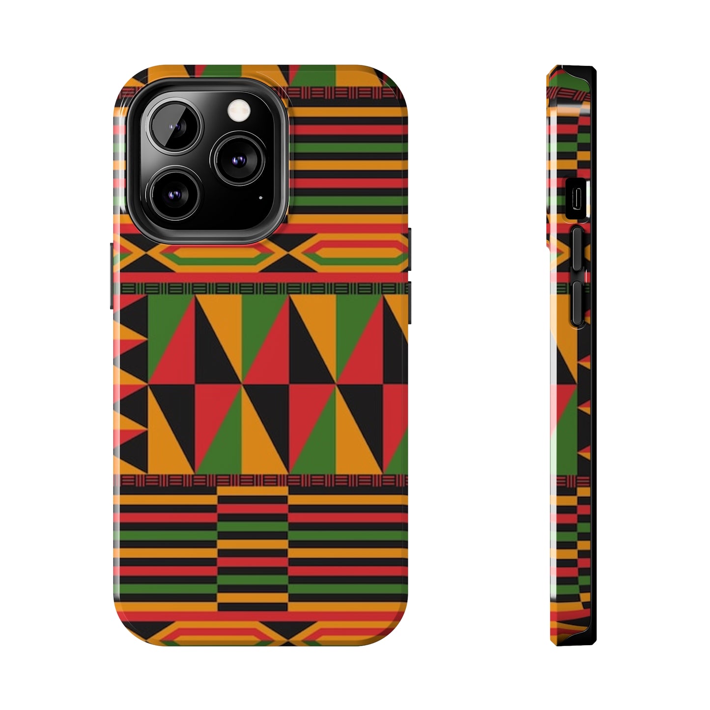 African Print Tough Phone Cases