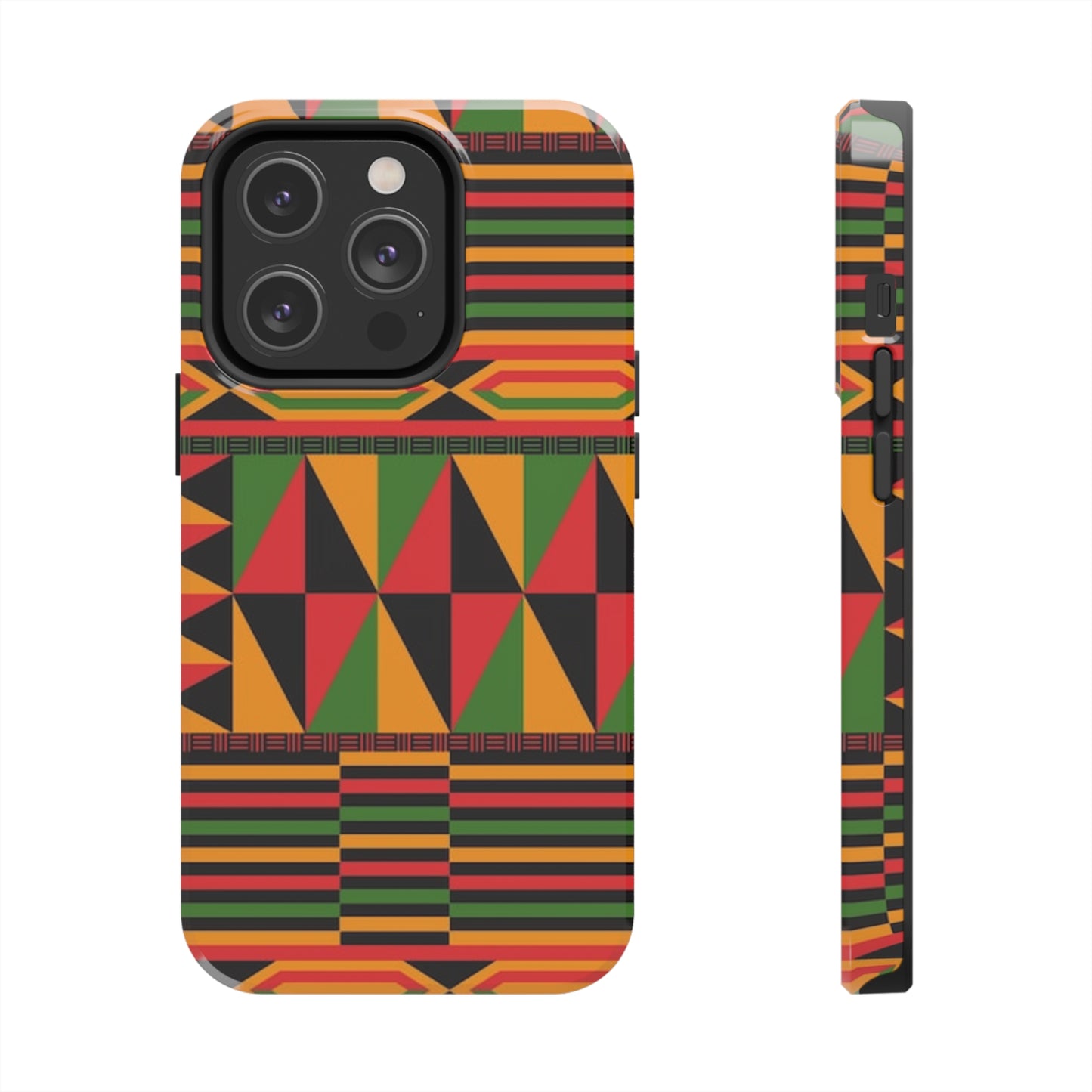 African Print Tough Phone Cases