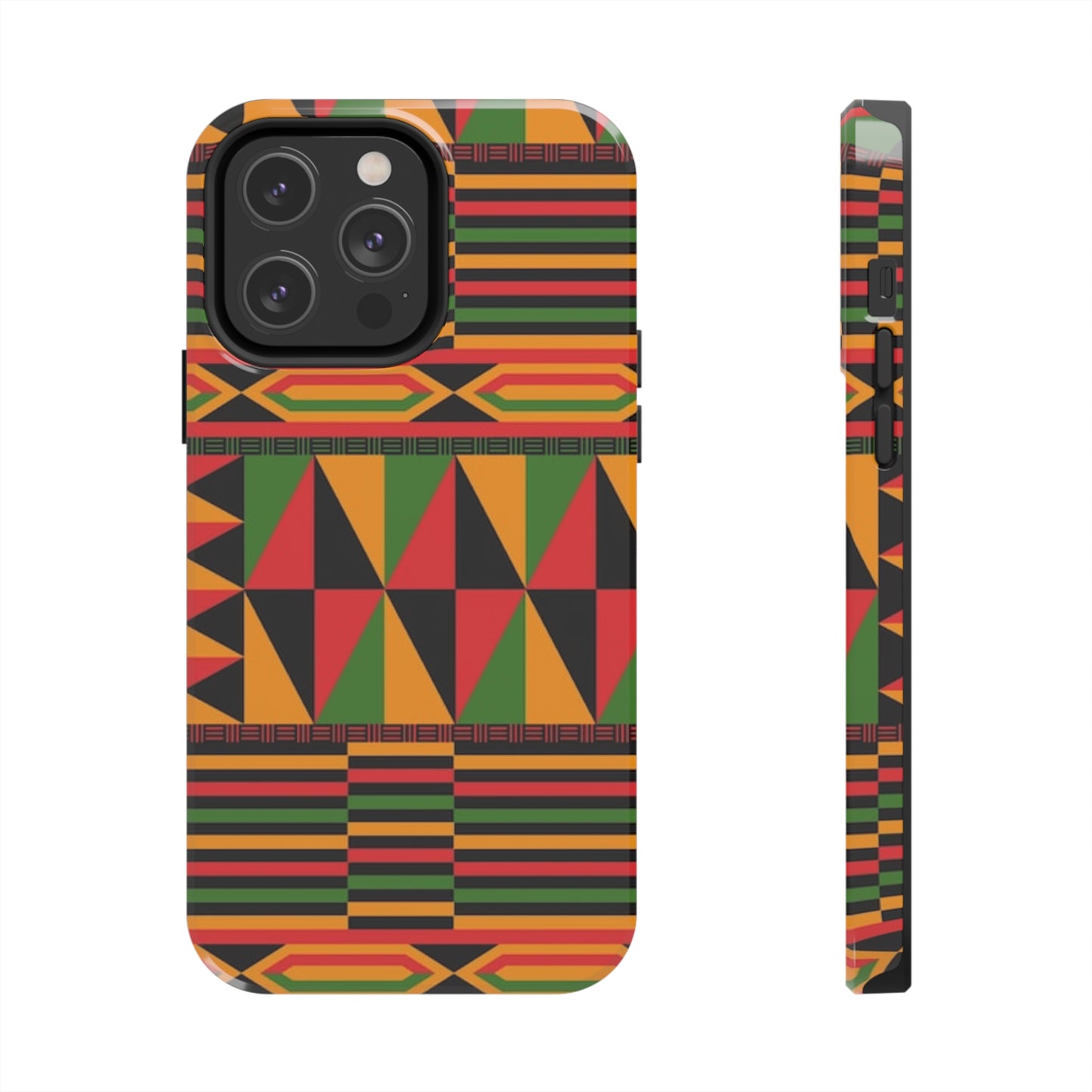 African Print Tough Phone Cases