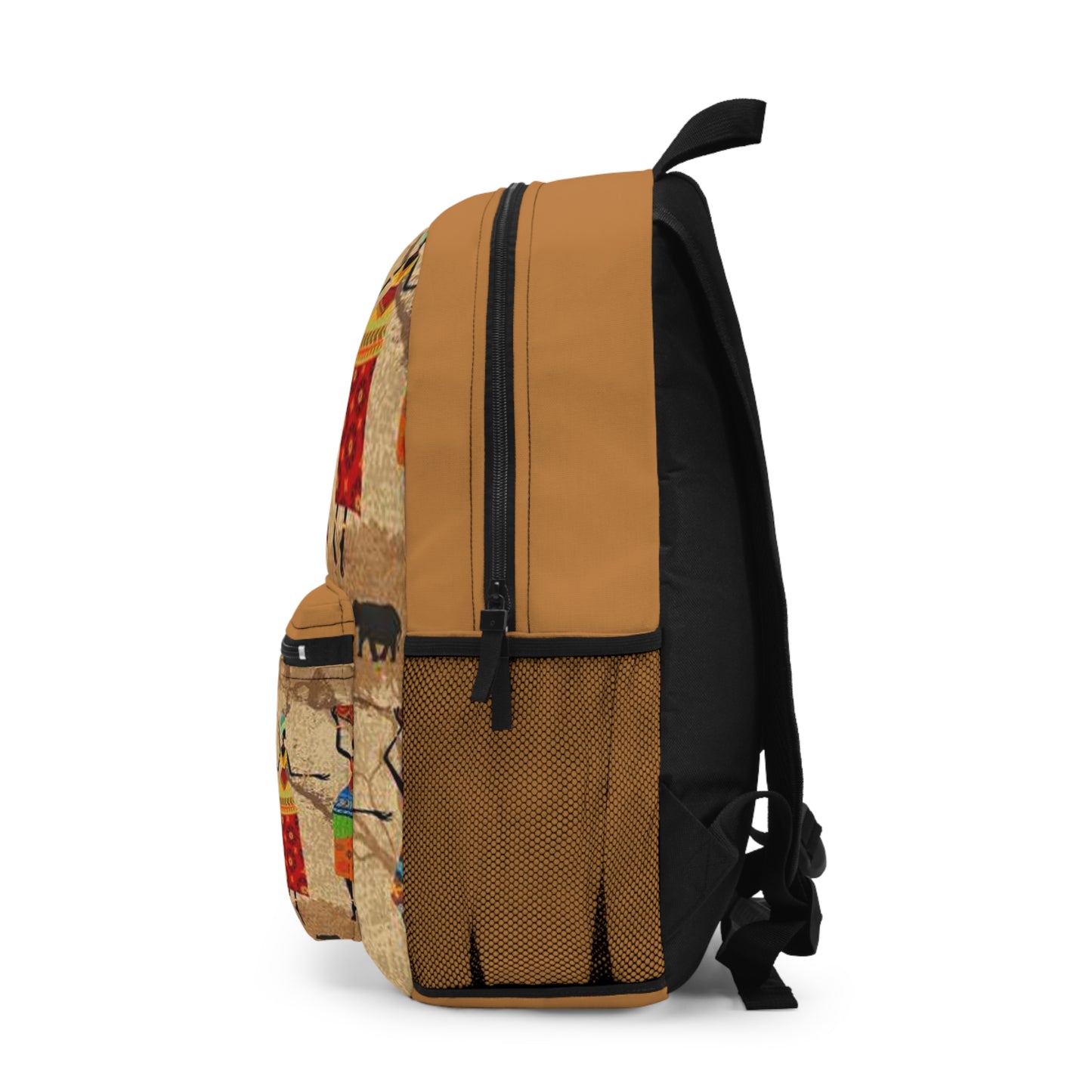 African Print Backpack