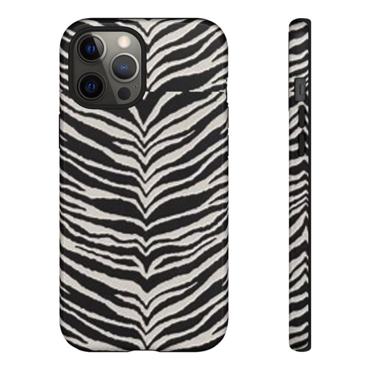 Zebra print Tough Cases